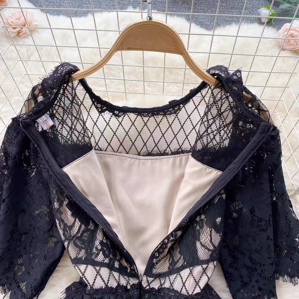 Fantasia night all lace dress FD38 images